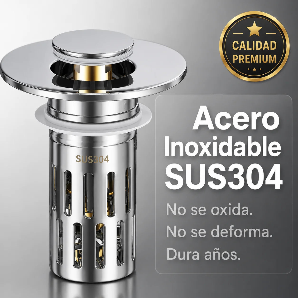 🔧 Tapón Pop-Up  | Adiós a los Desagües Tapados