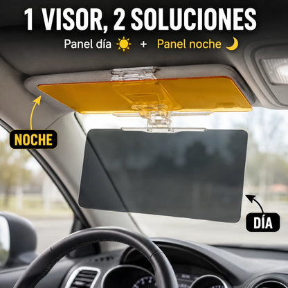 Visor HD Día y Noche | Cero Deslumbramientos al Manejar