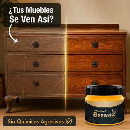 Beewax™ Cera Restauradora | Tus Muebles Lucen Nuevos en Minutos