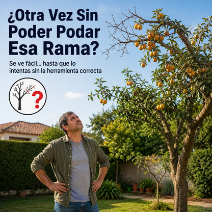 Tijera Cortadora de Altura | Corta Ramas Sin Subir a la Escalera