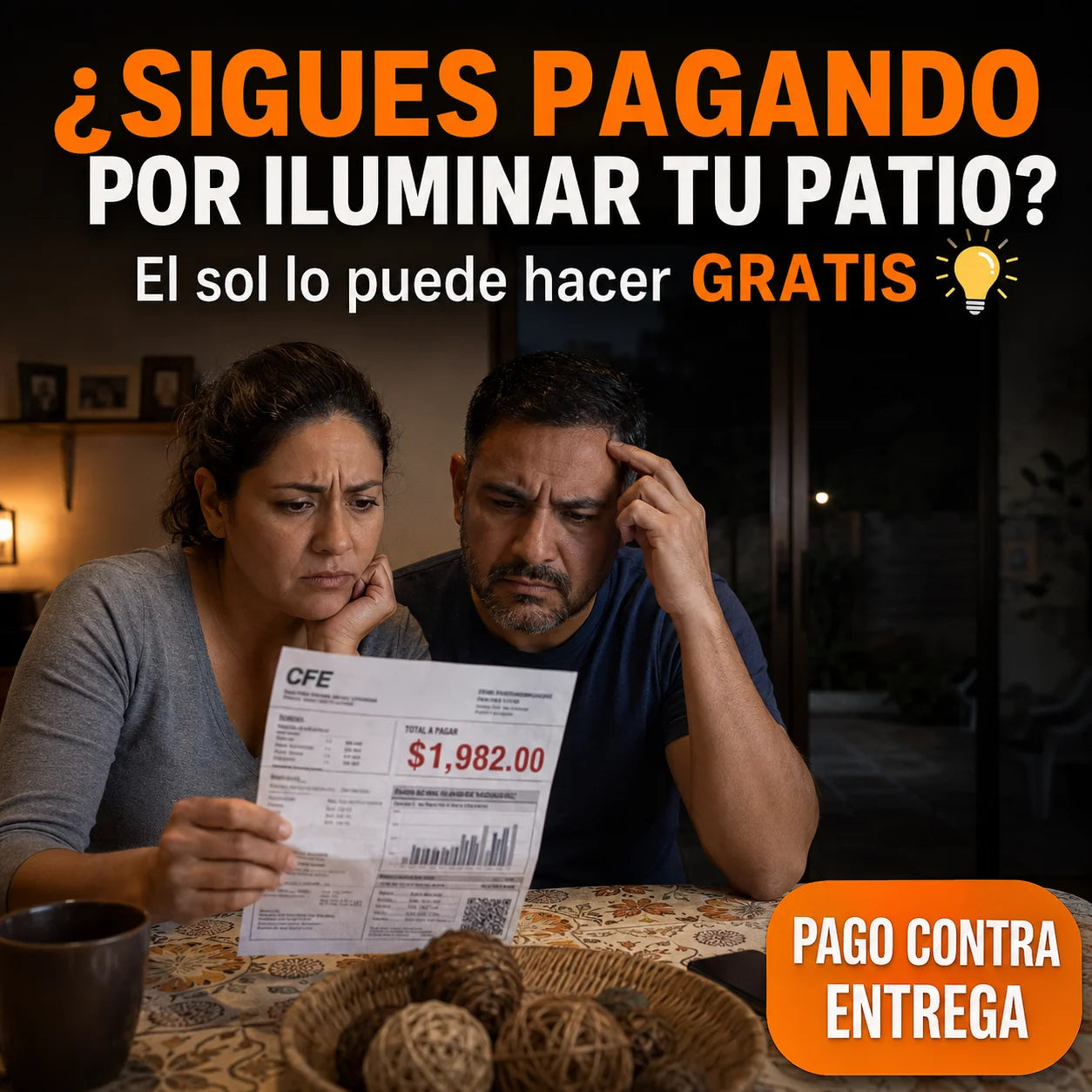 🌞 Lámpara Solar LED | Iluminación Gratis Sin Cables Ni Electricidad