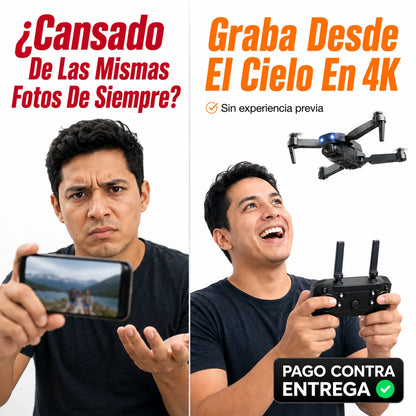 Dron Cámara 4K | Graba Tu Mundo Desde El Cielo