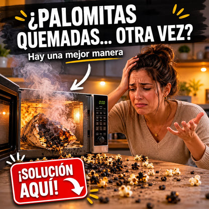 🍿 Máquina de Palomitas Eléctrica | Listas en Minutos, Sin Aceite