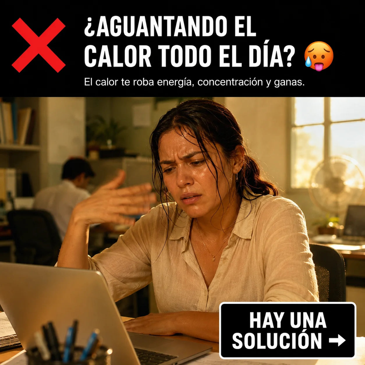 🧊 Ventilador de Cuello Sin Aspas | Frescura Instantánea Sin Ocupar Tus Manos