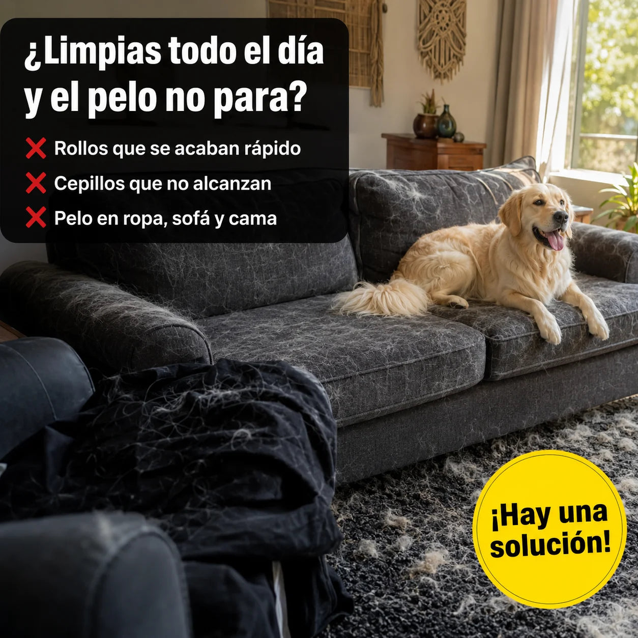 🧤 Guante Quita Pelo | Hogar Limpio Sin Esfuerzo