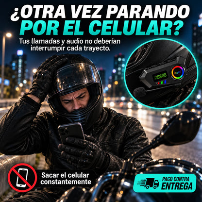 Auricular para Casco Büytiti TK-2572 | Conéctate Sin Sacar el Celular