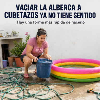Bomba Para Taladro | Convierte Tu Taladro en Bomba de Agua