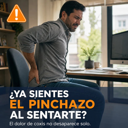 🪑 Cojín de Gel Ortopédico | Siéntate Horas Sin Dolor de Espalda