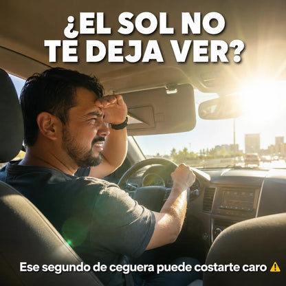 Visor HD Día y Noche | Cero Deslumbramientos al Manejar