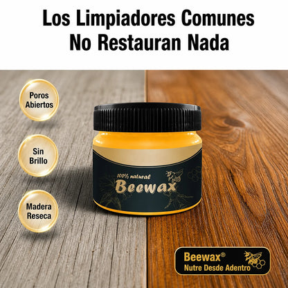 Beewax™ Cera Restauradora | Tus Muebles Lucen Nuevos en Minutos