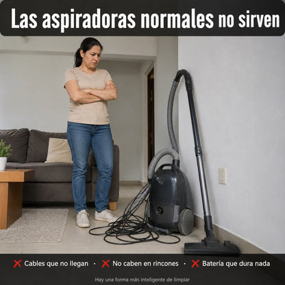 Aspiradora Portátil 3 en 1 | Tu Auto y Casa Limpios en Minutos