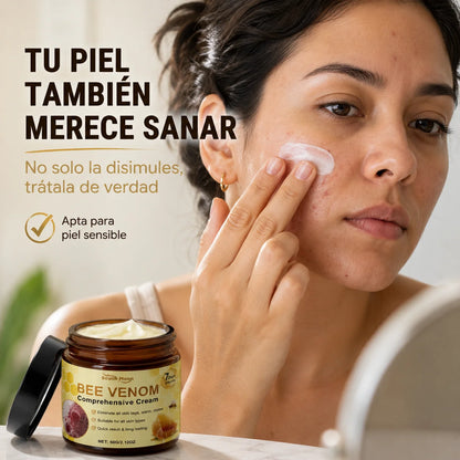 Crema Veneno de Abeja | Adiós Manchas y Cicatrices en 7 Días