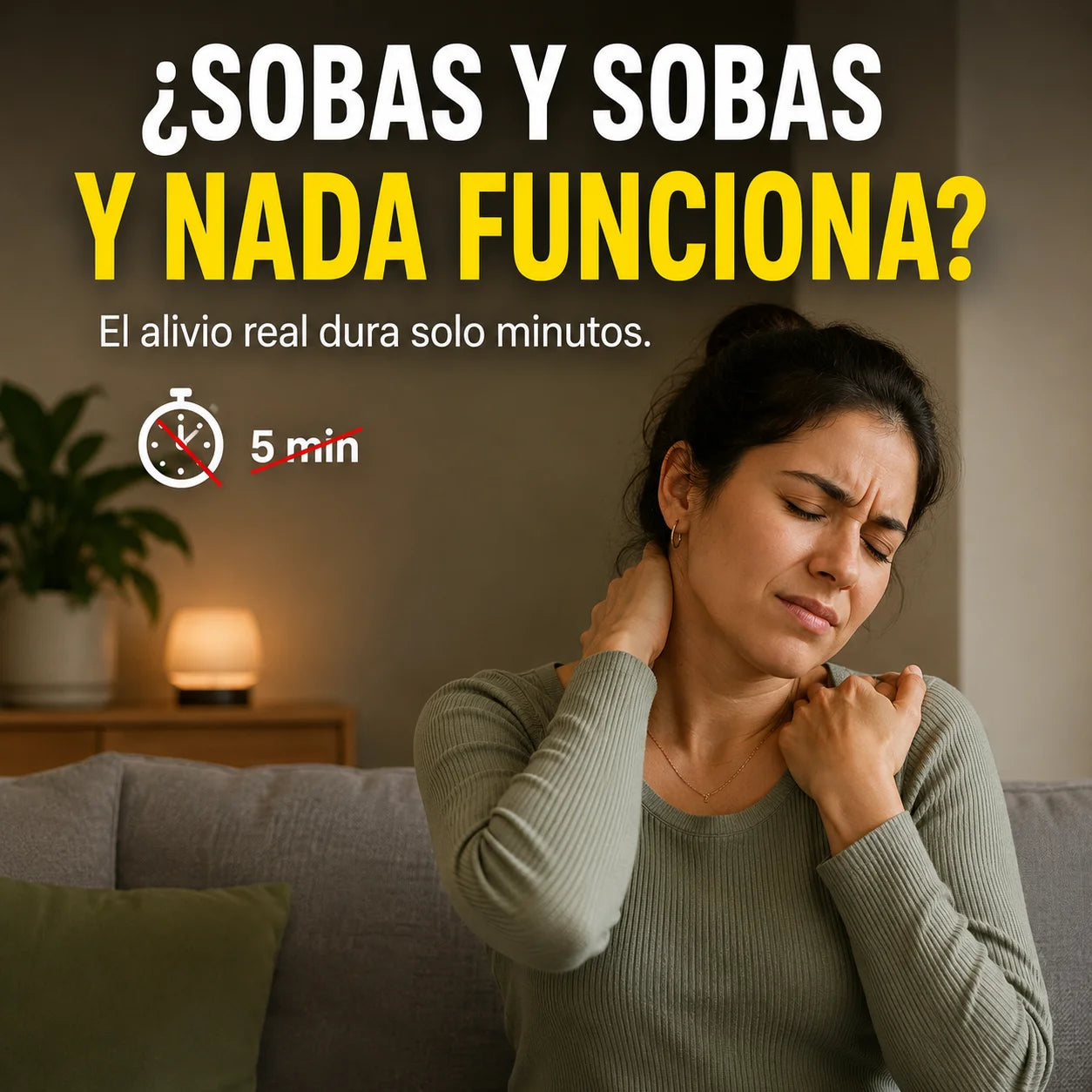 Masajeador Biónico 4D | Adiós Tensión en Cuello y Hombros