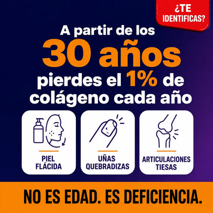 Collagen Peptides Toplux | Piel Firme, Cabello Fuerte y Articulaciones Sin Dolor