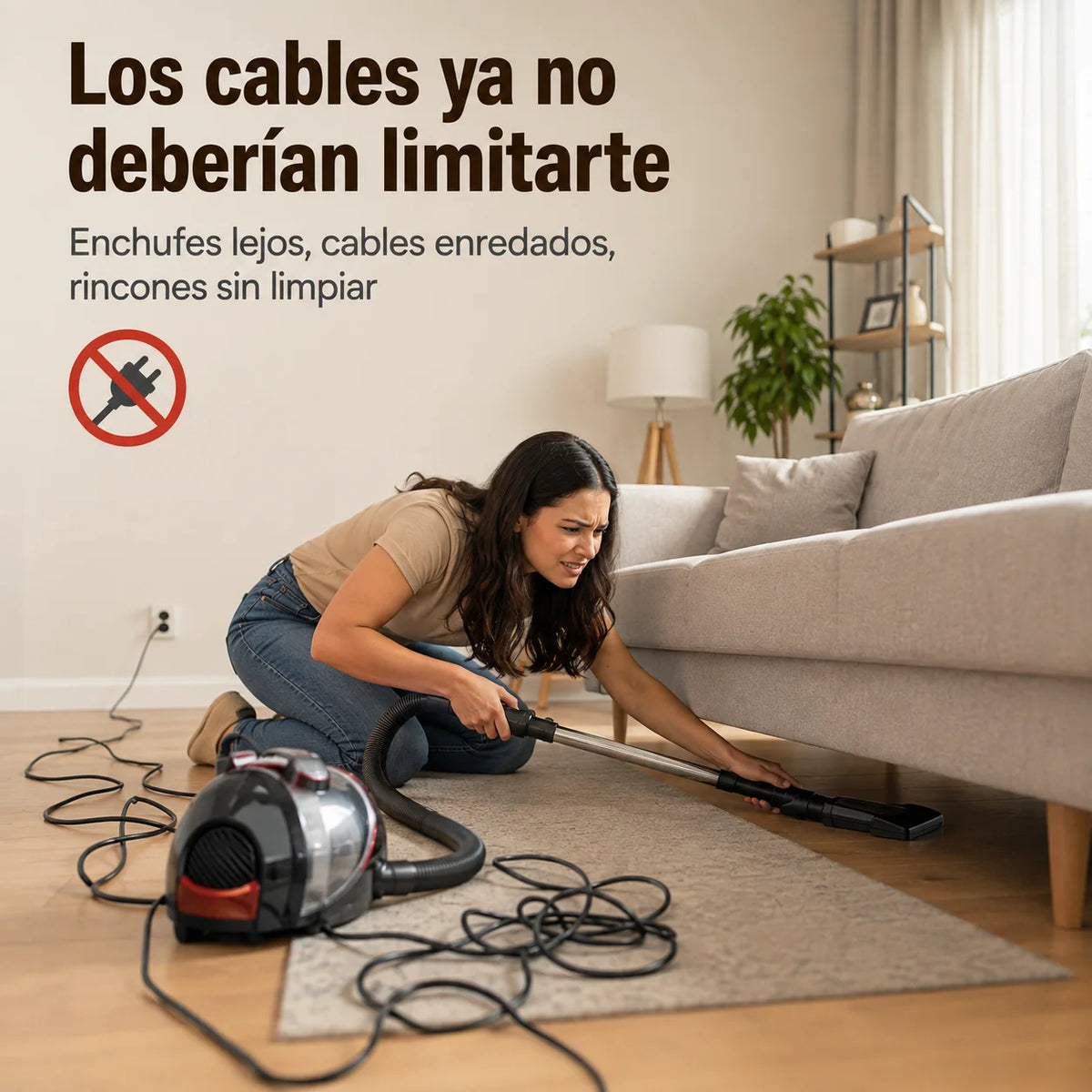Aspiradora Portátil 3 en 1 | Succión Potente Sin Cables