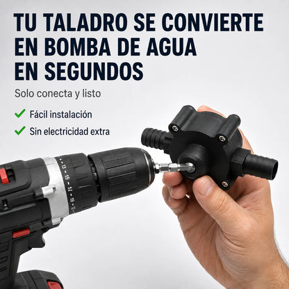 Bomba Para Taladro | Convierte Tu Taladro en Bomba de Agua