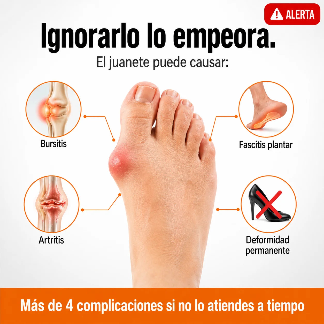 🦶 Corrector de Juanetes | Alivio Real Sin Cirugía
