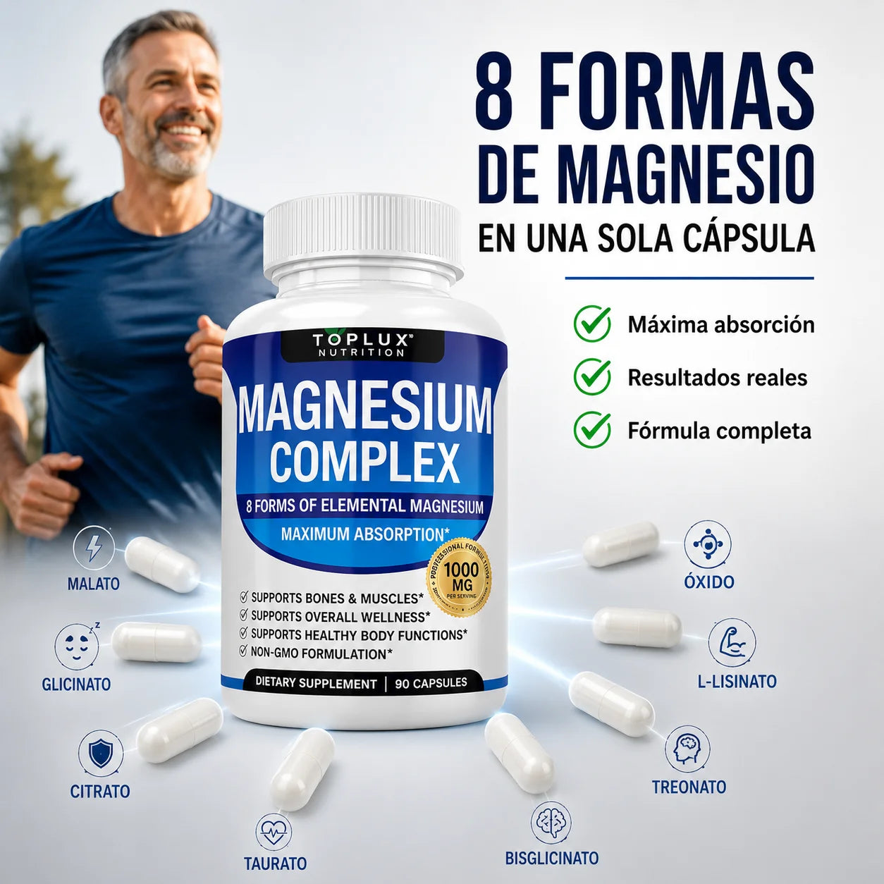 Magnesio Complex 8en1 | Más Energía y Mejor Descanso Desde el Primer Día