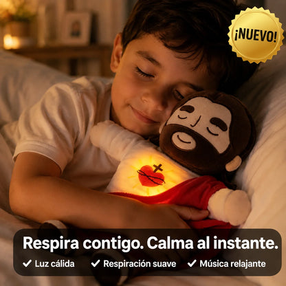 Peluche Jesús que Respira | Calma la Ansiedad y Trae Paz a Tu Hogar