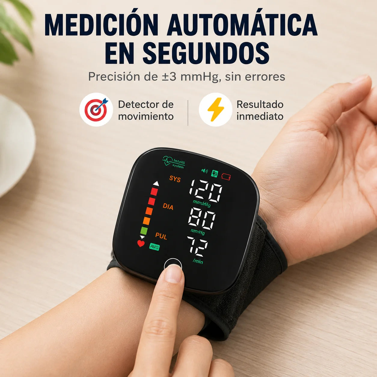 Tensiómetro Digital de Muñeca | Controla tu Presión en Segundos