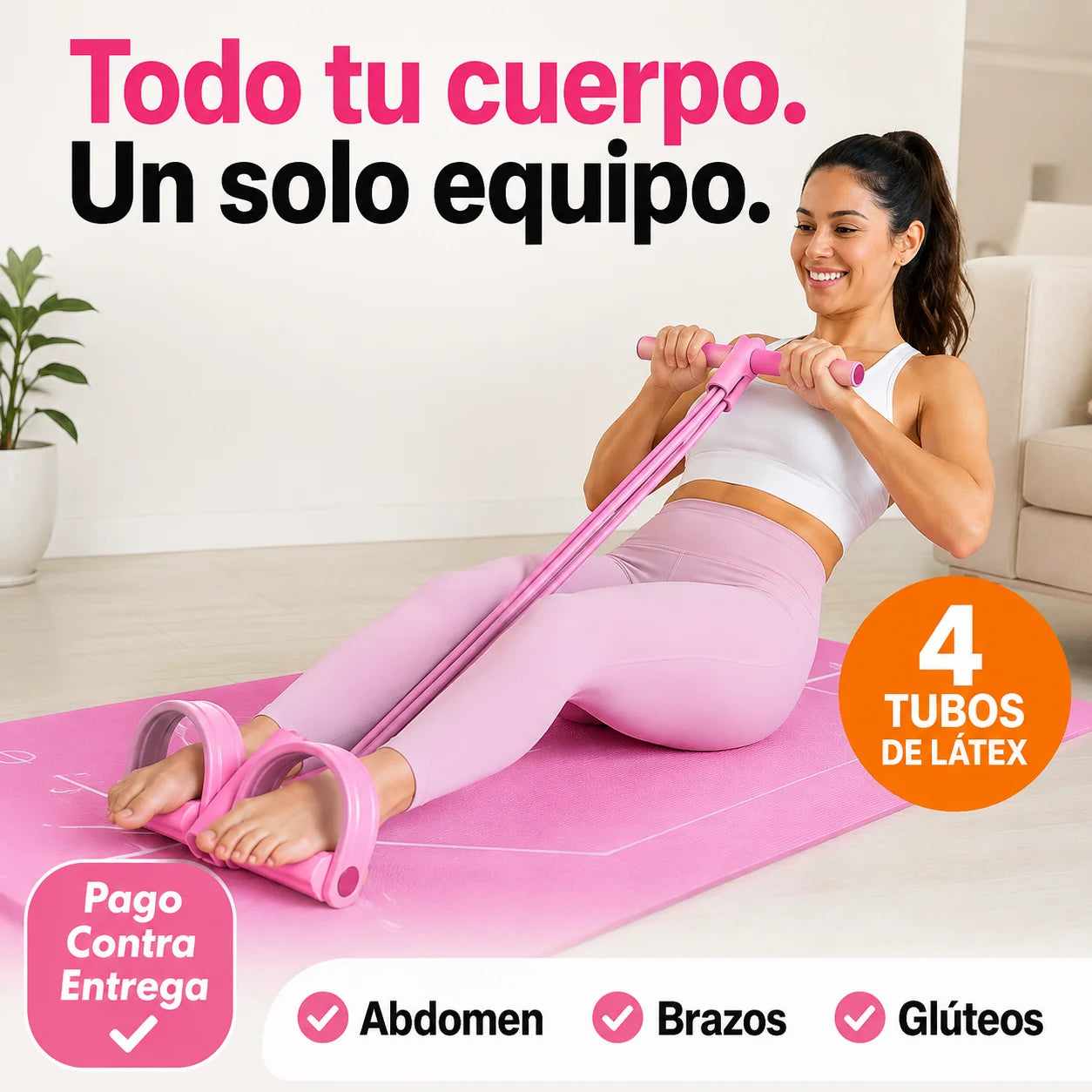 🏋️ Bandas de Resistencia | Tonifica Todo Tu Cuerpo Desde Casa