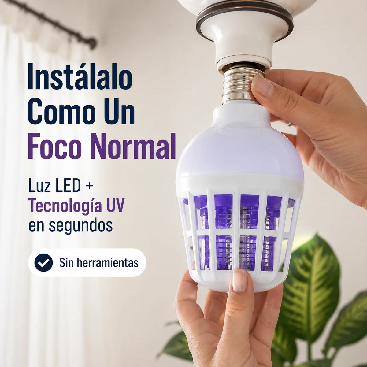 Bombillo Mata Mosquitos | Ilumina Tu Hogar y Elimina Zancudos al Instante