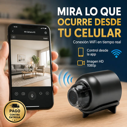 Mini Cámara X5 WiFi | Control y Tranquilidad Desde Tu Celular