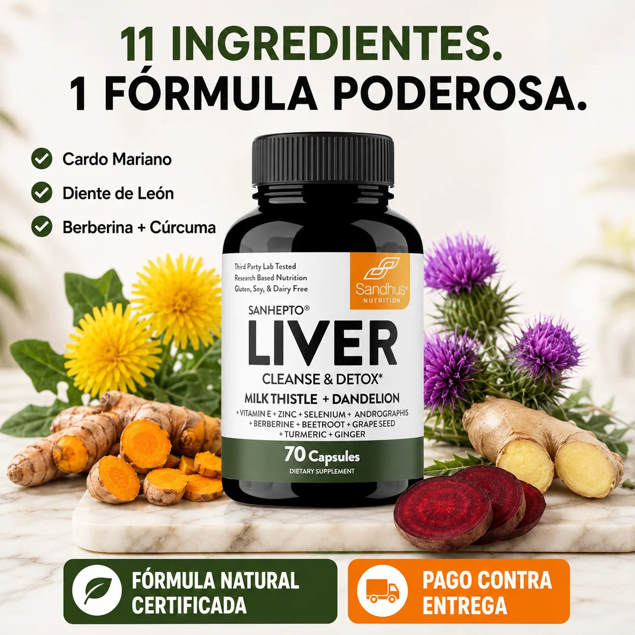 LIVER - Limpia y Protege Tu Hígado | Más Energía Desde el Primer Mes