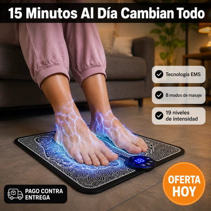 Masajeador de Pies Eléctrico | Alivio del Dolor y la Hinchazón en 15 Minutos