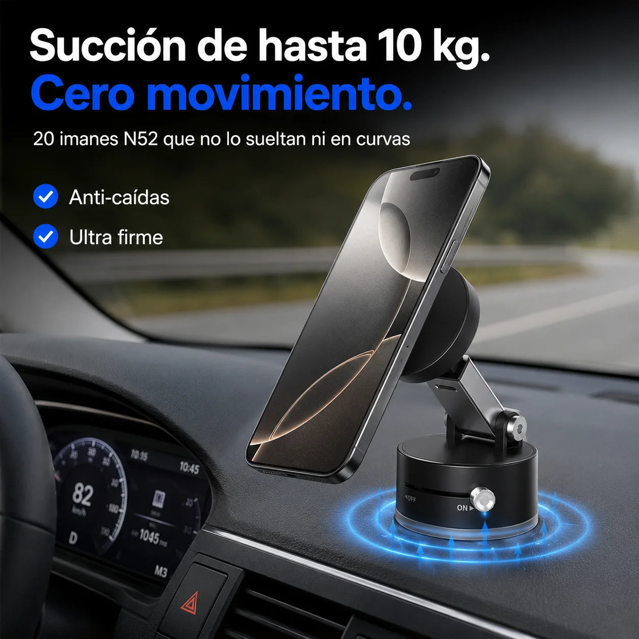 Soporte Magnético | Tu Celular Firme Sin Caídas