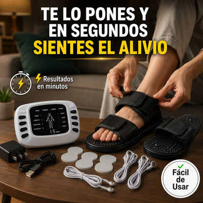 Kit Sandalias Electroestimuladoras | Adiós al Dolor Muscular en Minutos