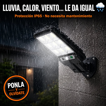 🌞 Lámpara Solar LED | Iluminación Gratis Sin Cables Ni Electricidad