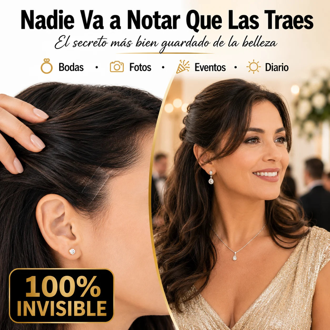 Bandas Lifting Facial Invisible | Luce 10 Años Más Joven en 5 Minutos