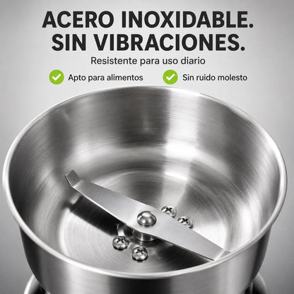 Molino Eléctrico Multifuncional | Café y Especias Frescas en Segundos