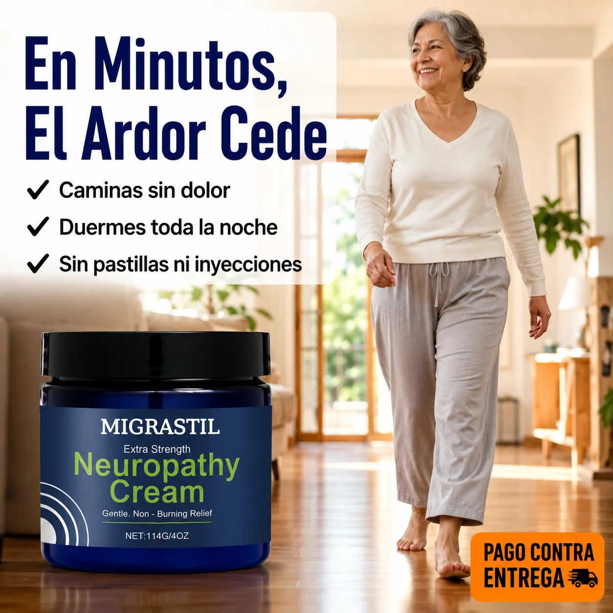 🧴 Crema Migrastil Neuropatía | Alivio Sin Pastillas