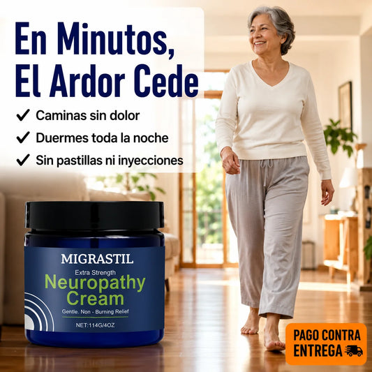 🧴 Crema Migrastil Neuropatía | Alivio Sin Pastillas