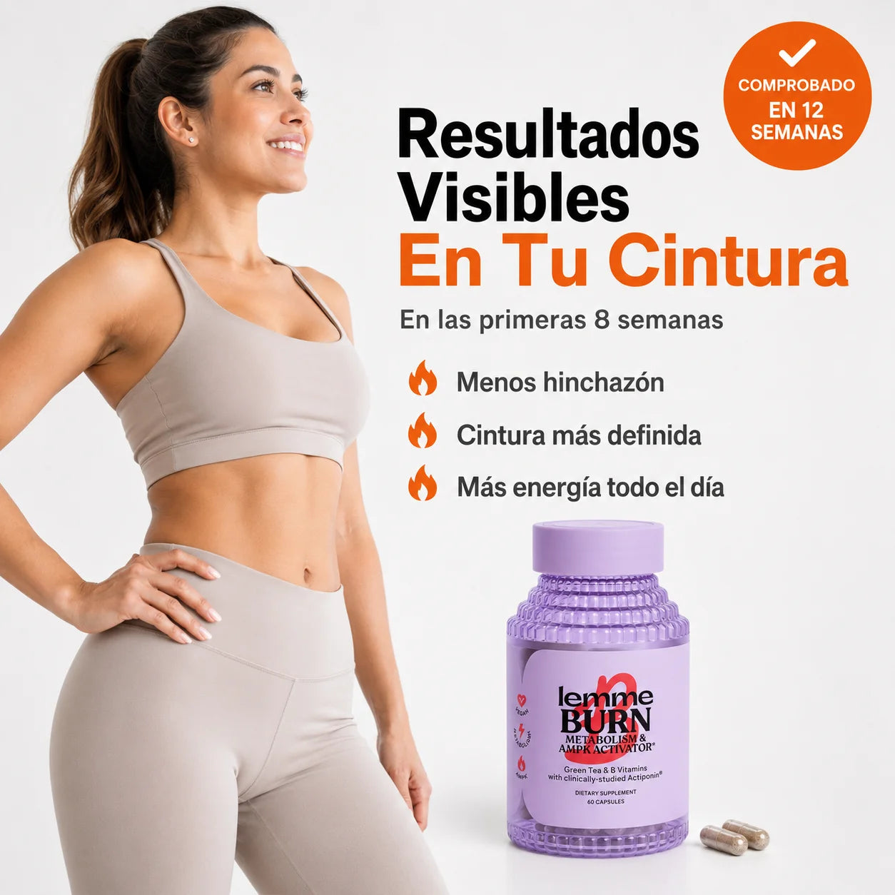 Lemme Burn | Quema Grasa Abdominal Sin Estimulantes