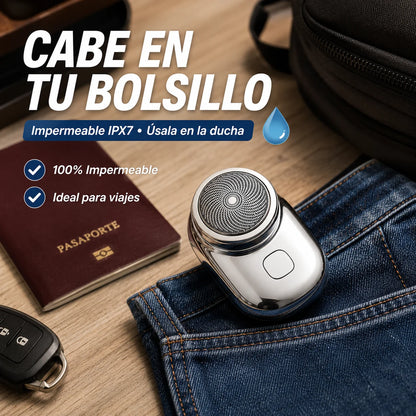Mini Afeitadora Portátil | Afeitado Preciso Sin Irritación