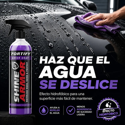 Shine Armor® Spray Cerámico 3 en 1 | Brillo y Protección en Minutos