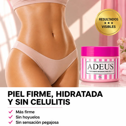 Crema Adeus Reafirmante | Piel Firme y Suave Desde Casa