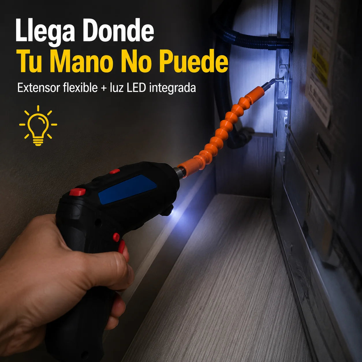 Destornillador Eléctrico Inalámbrico | Arma y Repara en Minutos