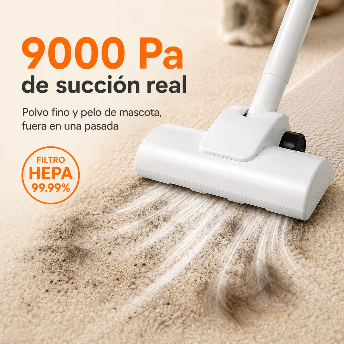 Aspiradora Portátil 3 en 1 | Succión Potente Sin Cables