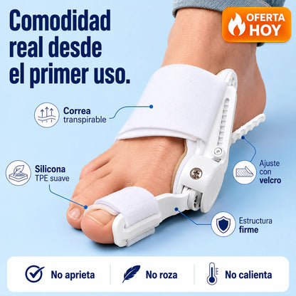 🦶 Corrector de Juanetes | Alivio Real Sin Cirugía