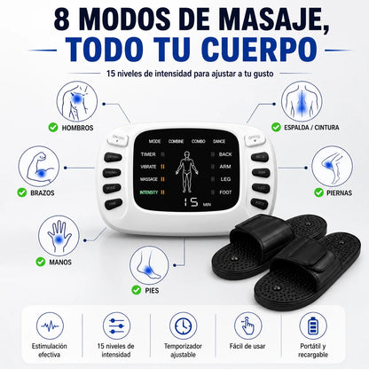 Kit Sandalias Electroestimuladoras | Adiós al Dolor Muscular en Minutos