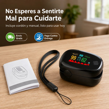 Oxímetro de Pulso Digital LK87 | Conoce tu Oxigenación en 10 Segundos