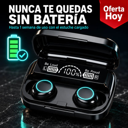 Audífonos M10 Inalámbricos | Sonido Envolvente Sin Cables