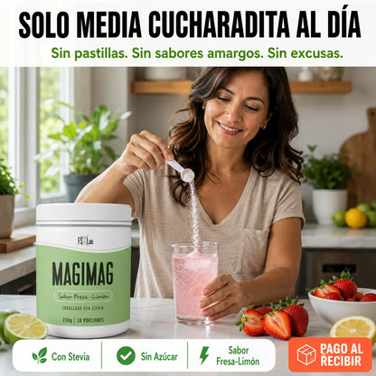 Magimag Citrato de Magnesio | Duerme Profundo, Relájate y Recupera Tu Energía