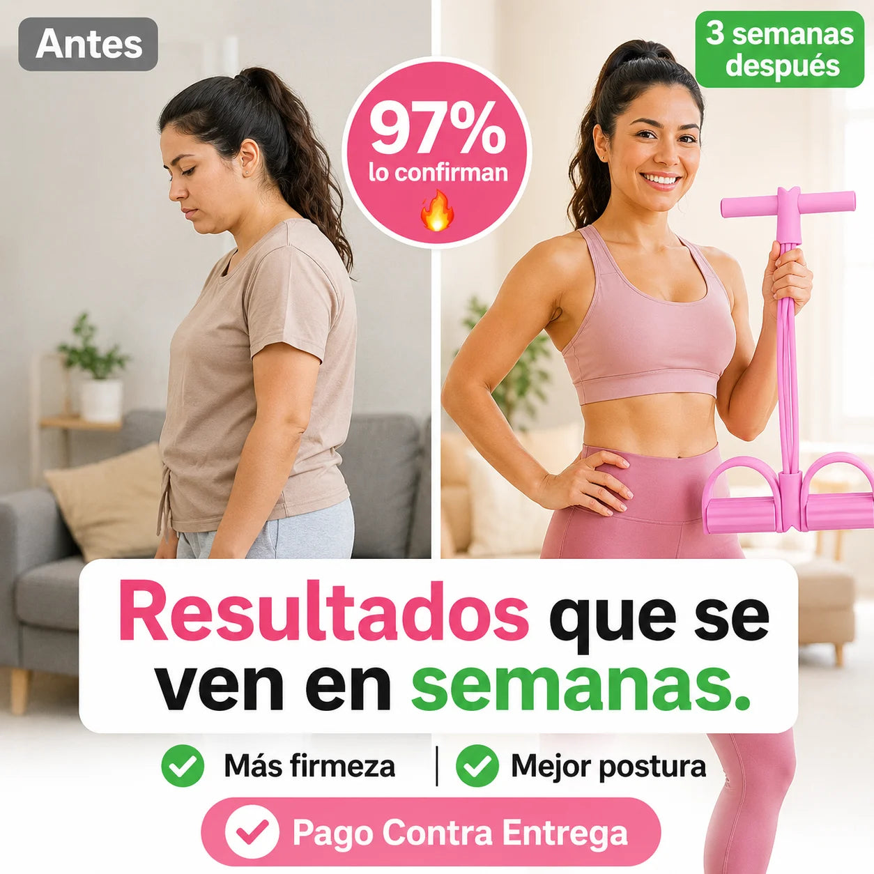 🏋️ Bandas de Resistencia | Tonifica Todo Tu Cuerpo Desde Casa
