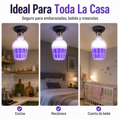 Bombillo Mata Mosquitos | Ilumina Tu Hogar y Elimina Zancudos al Instante