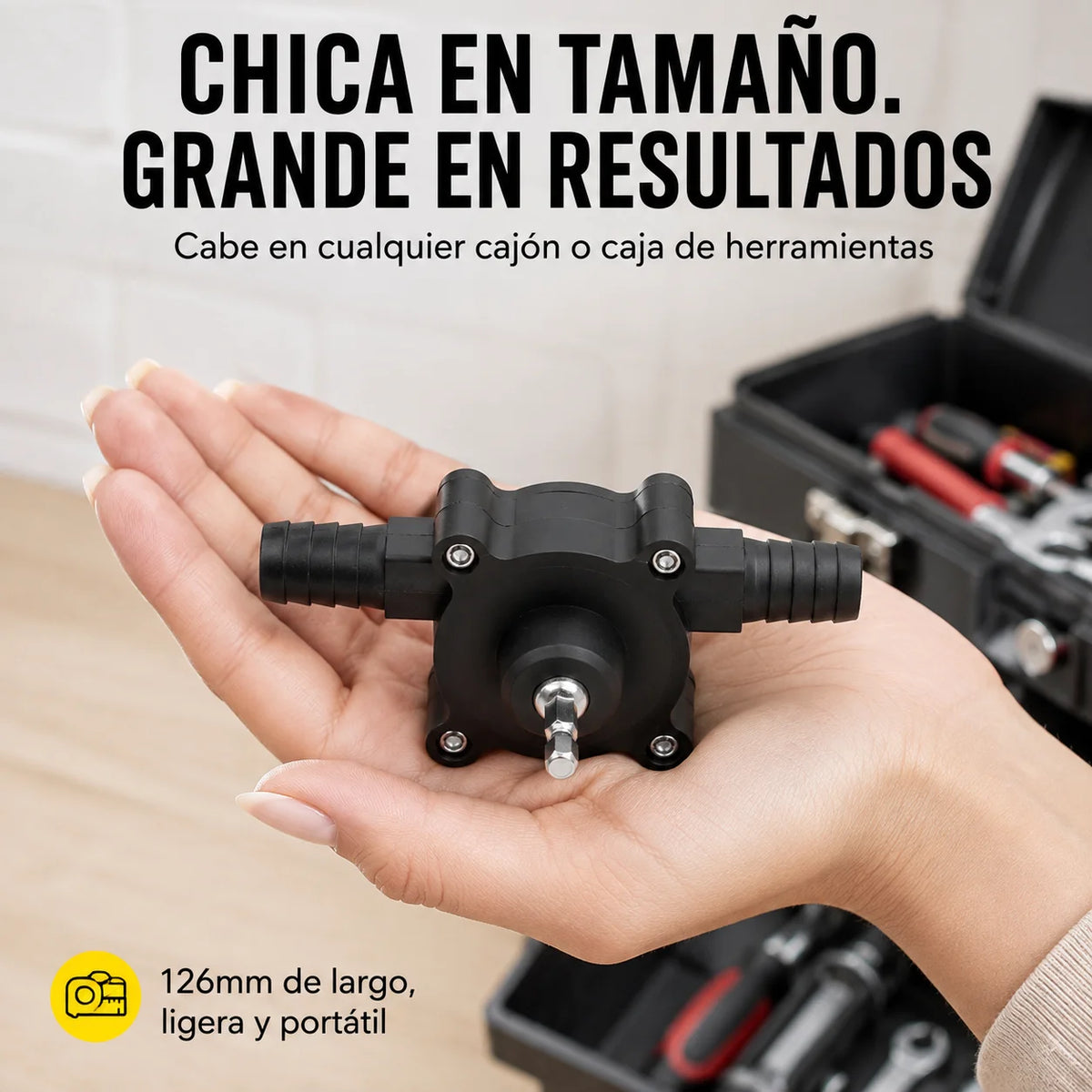 Bomba Para Taladro | Convierte Tu Taladro en Bomba de Agua